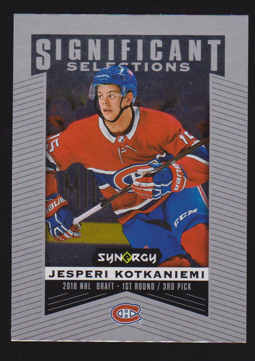 (image for) 2018-19 Synergy Significant Selections #SS6 Jesperi Kotkaniemi